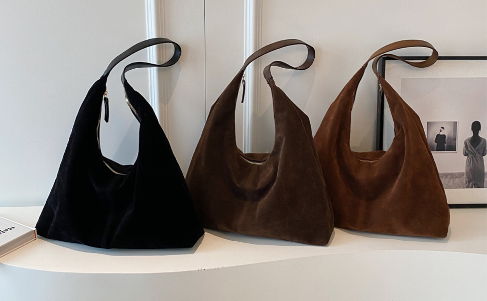Suede Bag for Women