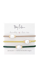 By Lilla, hair ties, hair tie, bracelet