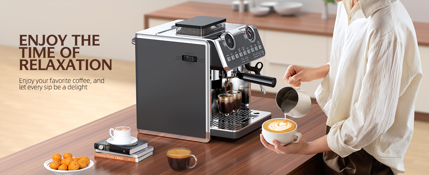 coffee maker ENJOY THE TIME OF RELAXATION