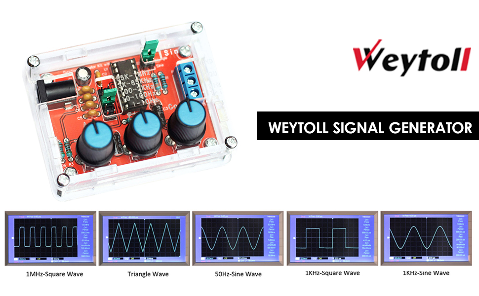 Weytoll XR2206 Signal Generator Function Sine/Triangle/Output 1Hz1MHz