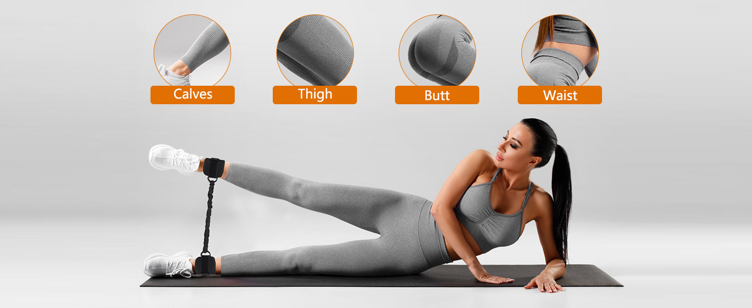 Ankle Resistance Bands Set