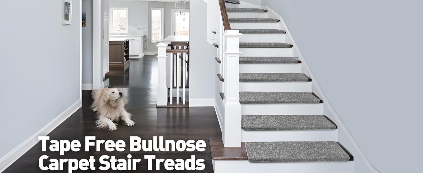 bullnose carpet stair treads