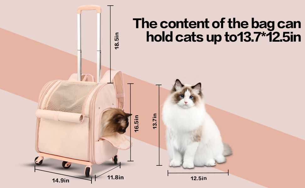 rolling dog carrier