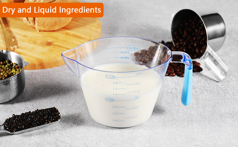 plastic measuring cup