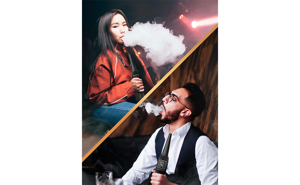 Premium Hookah Ice Hose Tips ICE Bazooka with 2