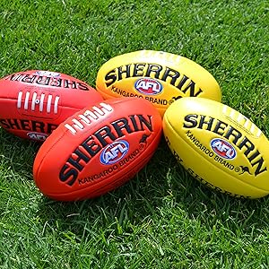 Sherrin AFL Super Soft Touch Football, Pink, Size 3 : Amazon