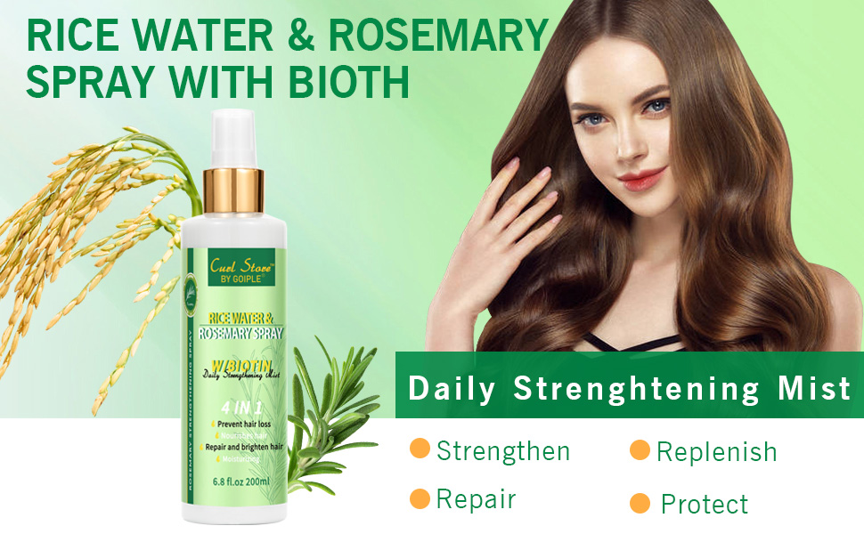 rice water spray