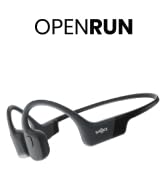 SHOKZ OpenRun Bone Conduction Sports Headphones, Bluetooth Wireless Earphones with Mic, 8H Playti...