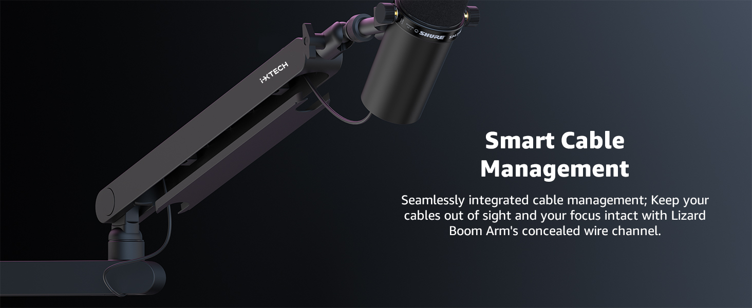 low profile mic arm boom arm  microphone arm mic boom arm mic stand desk microphone boom arm boom 