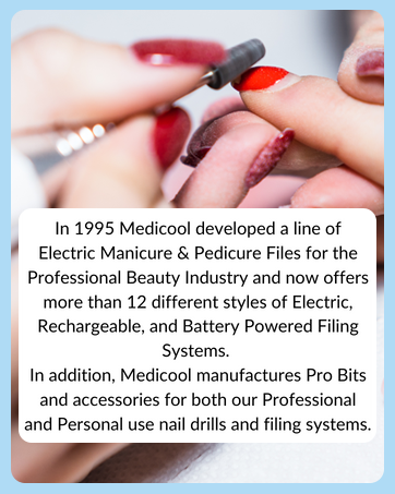 Medicool Professional Manicure - Pedicure Nail File Systems