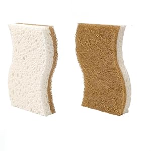 natural sponge two sides