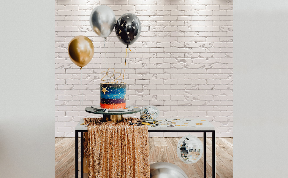 6x4ft White Brick Backdrop Party Backdrops Photography