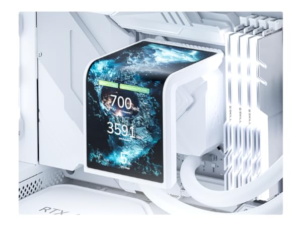 Amazon.com: TRYX Panorama 360 ARGB SE White Curved Screen