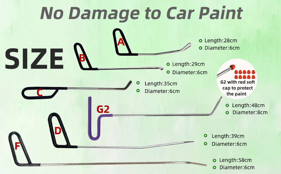 dent rod;dent puller;auto body dent repair kit;car dent repair kit;dent lifter;car dent remover