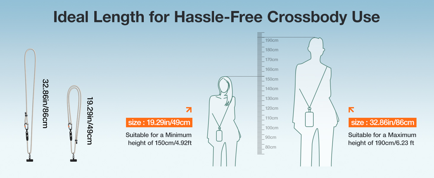 Adjustable Anti Theft Phone Strap for All Phones