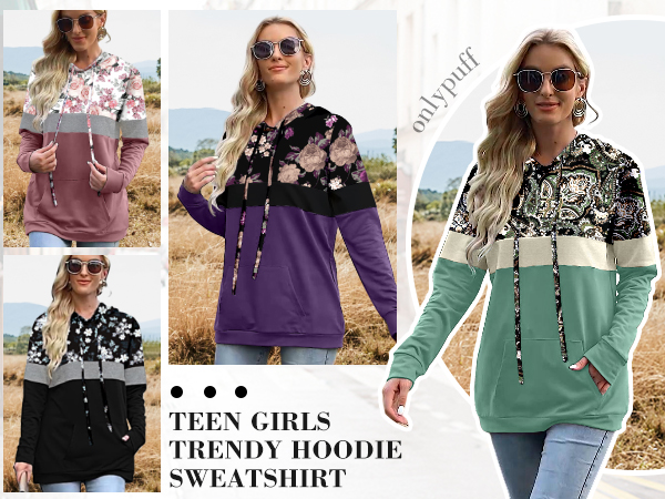 Amazon.com: onlypuff Hoodies for Women Tie Dye Hooded