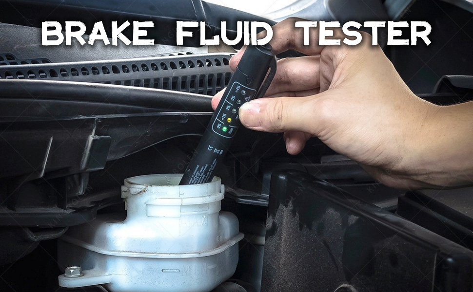 Brake Fluid Tester, Auto Brake Diagnostic Testing Tool with