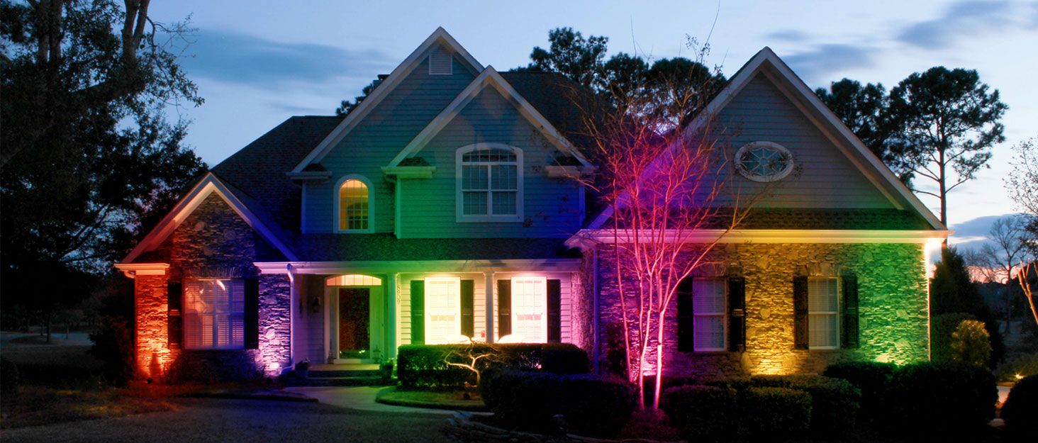 ECOWHO RGB Color Changing Landscape Lights 12V LED Low Voltage