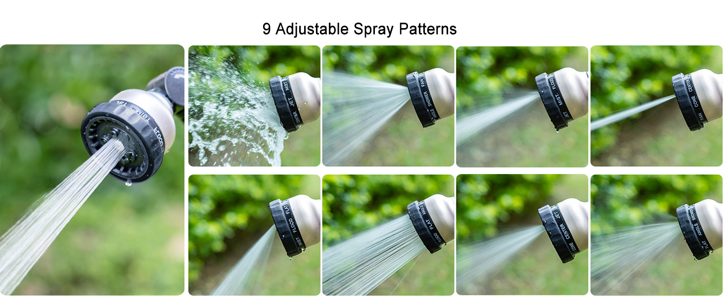 Metal Garden Hose Wand