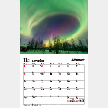 ナショナル ジオグラフィック カレンダー2026 世界にひとつの風景 11月