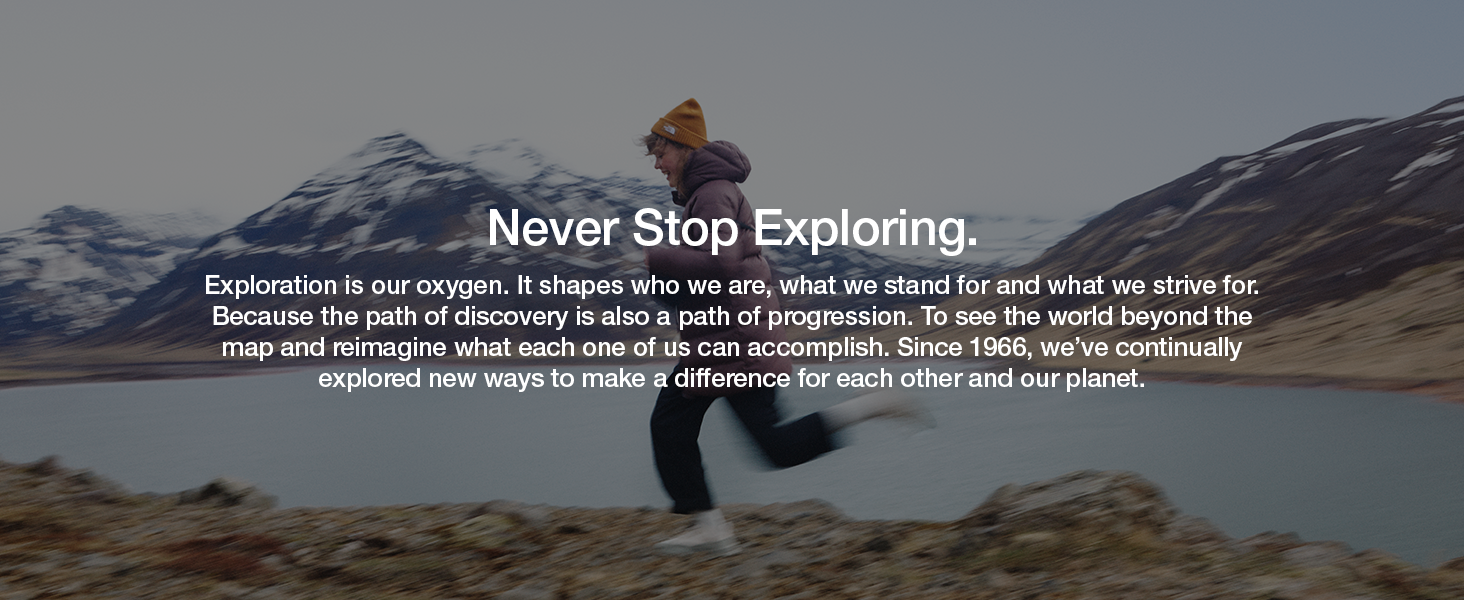 Never Stop Exploring