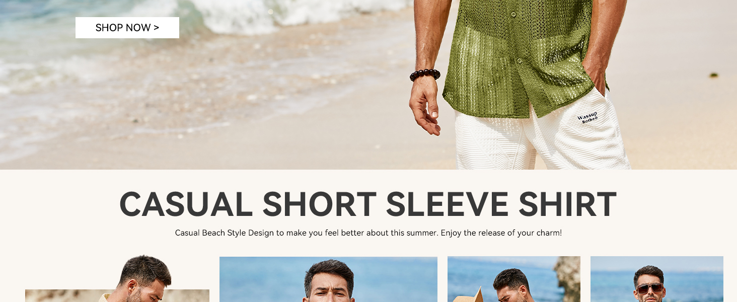 hollow out button down shirts for men