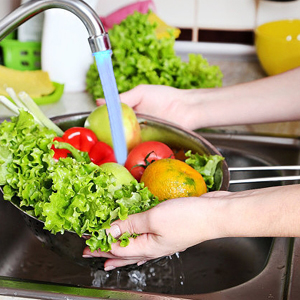 led faucet light bathroom sink