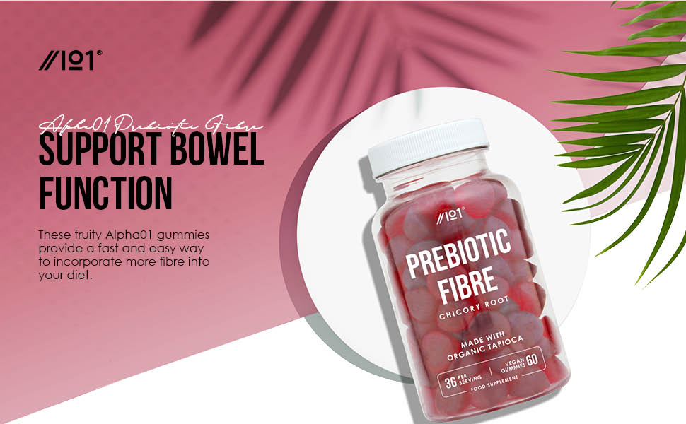 B093HGQV8M - Alpha01 Prebiotic Fibre Gummies 