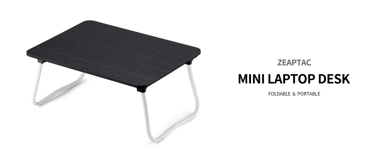 ZEAPTAC Laptop Bed Desk Foldable Lap Table