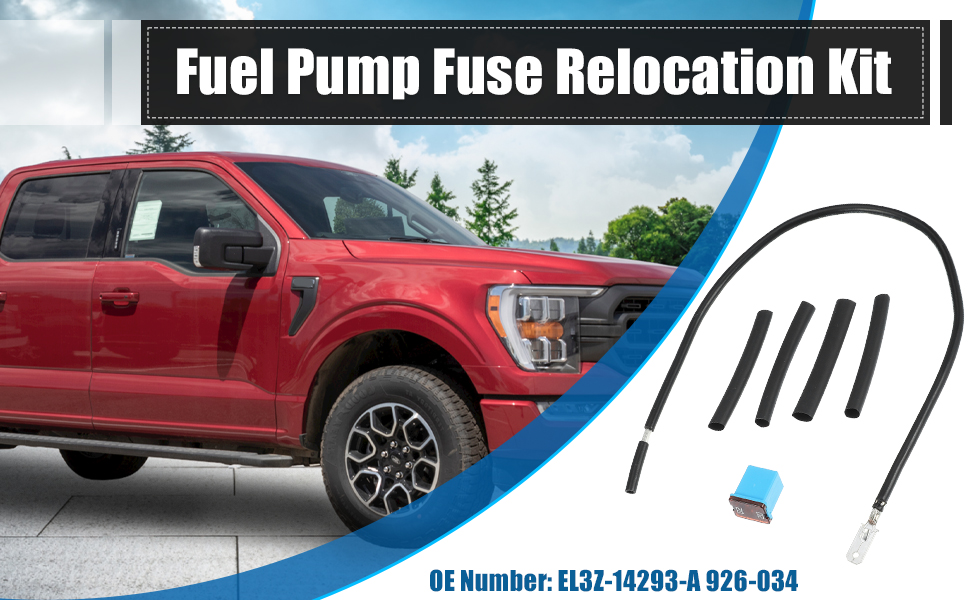 X AUTOHAUX Fuel Pump Fuse Relocation Kit Terminal Kit for