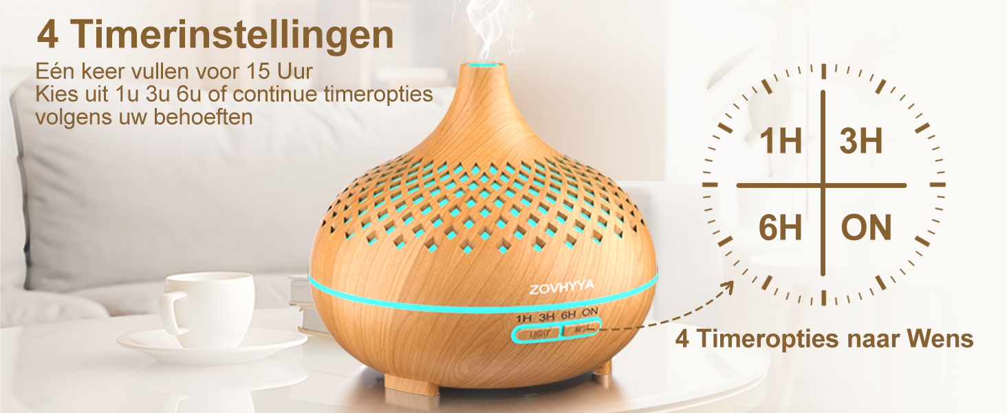 de aromatherapie-diffuser is een geweldige manier om te ontspannen en te ontspannen