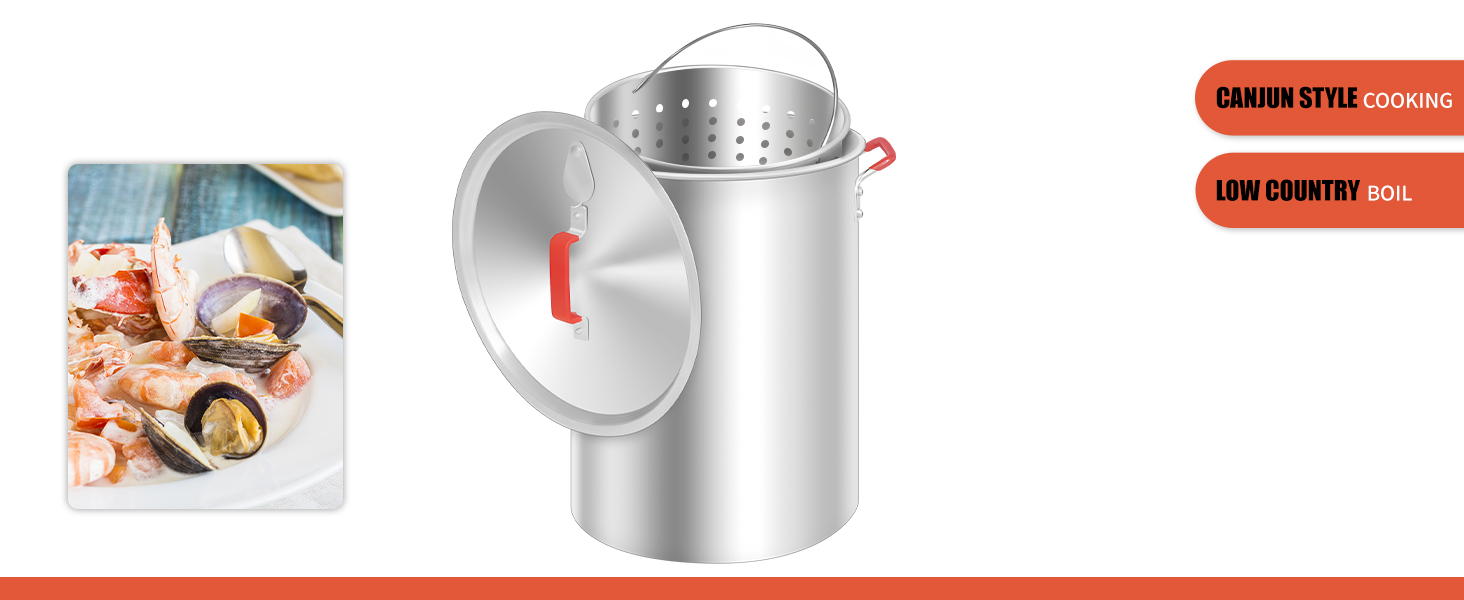 seafood boil, cajun boil, steamer, boiler, propane boiler