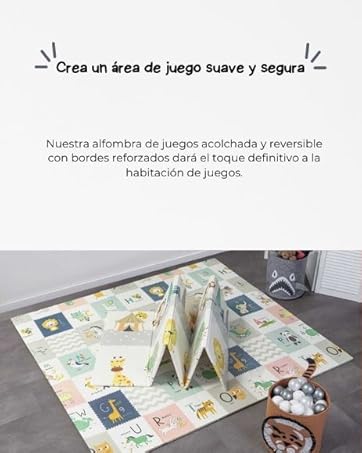 alfombra plegable bebe