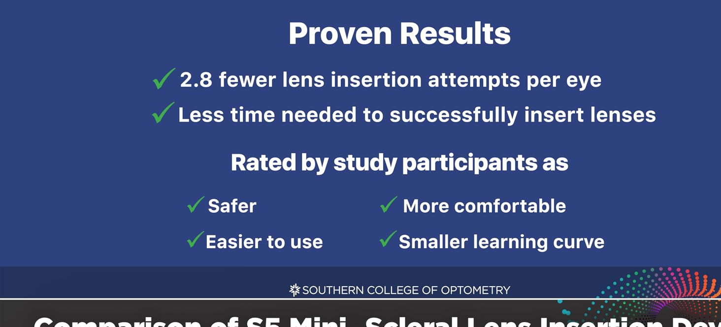 Scleral lens insertion study