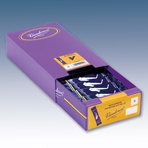 Vandoren バンドレン 青箱 アルトサックス リード2½ 46枚 VANDOREN 《硬さ：2-1/2》アルトサックス用リード バンドレン