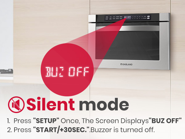 Built in microwave Drawer