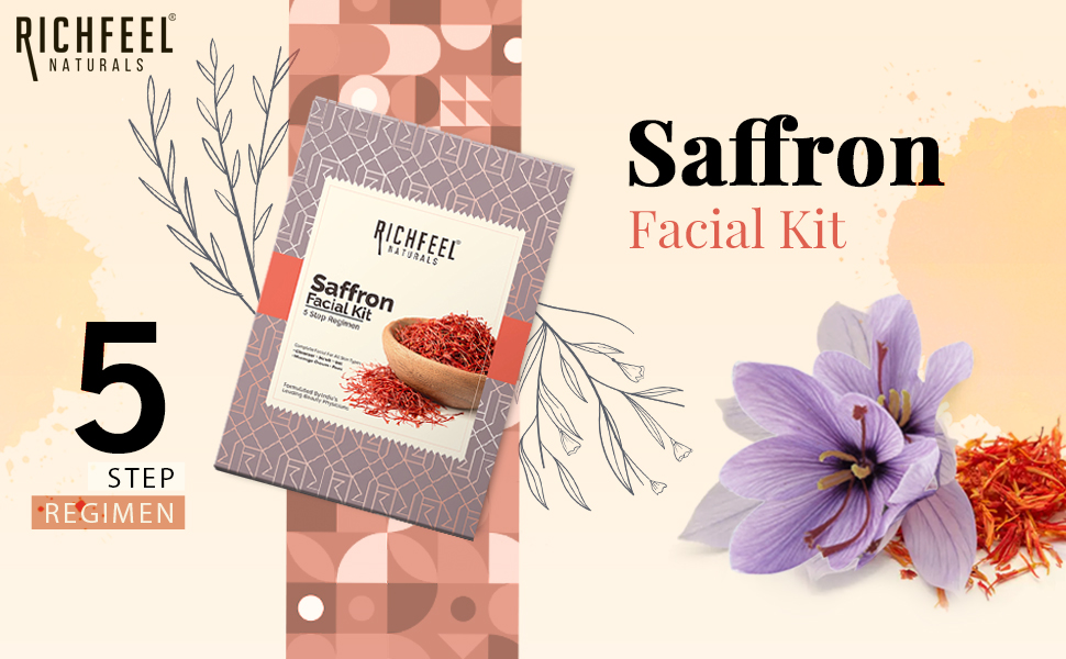 Richfeel Saffron Facial Kit Amazon.in Beauty