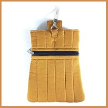 SriAoG  Handicraft Ladies Traditional Mobile Phone Pouch Cotton Wallet,   SPN-MX9E8