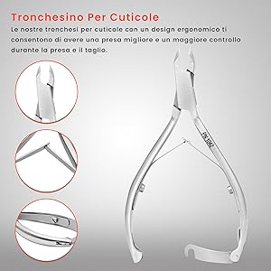 Aashta Professionelle Nagelhautzange