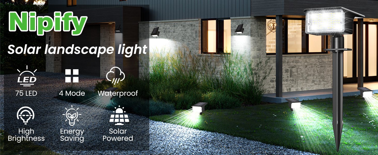 solar lights outdoor garden