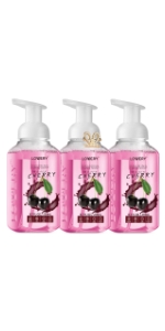 black cherry hand foaming soap hand wash soap organic natural wife spouse girlfriend significant sex