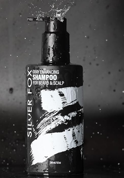 Silver Fox Shampoo for gray hair bottle