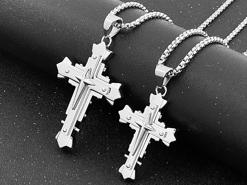 cross necklace for men