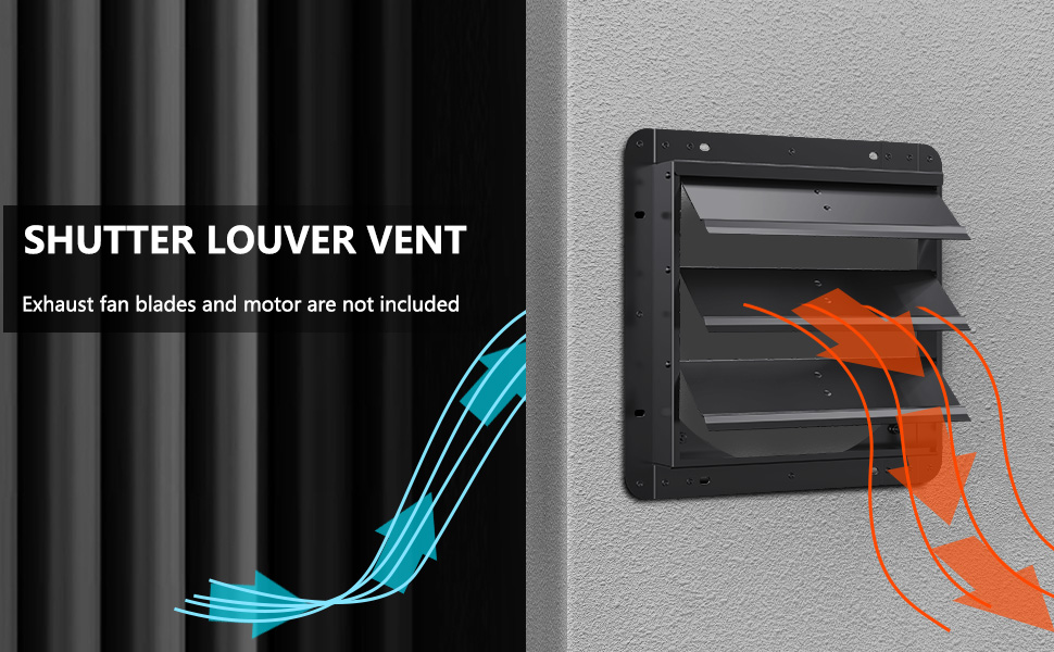 shutter louver vent