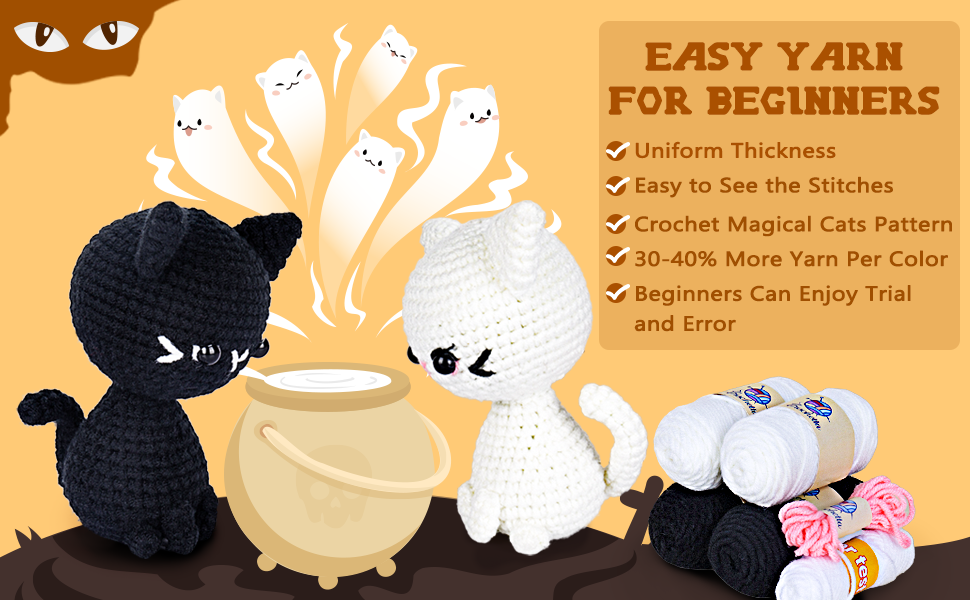 Amazon.com: CROCHETTA Crochet Kit for Beginners, Crochet Starter Kit ...