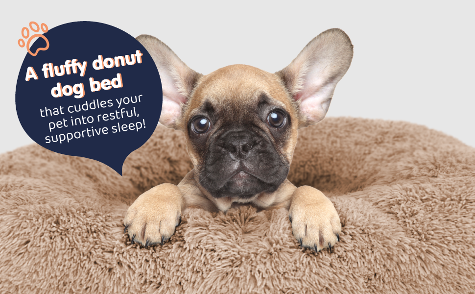Petloox Dog Bed Donut