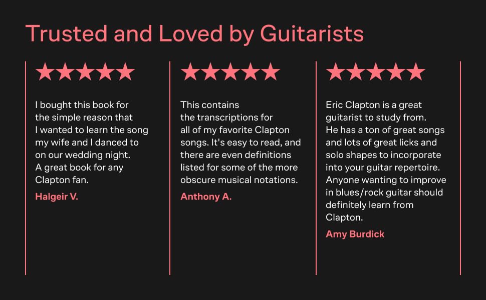 Complete Clapton ギター楽譜 Amazon.com: Fender Eric Clapton - Complete Clapton. (Guitar