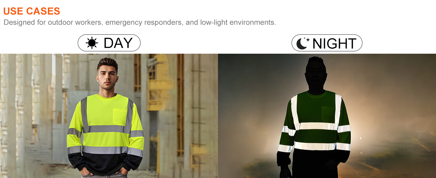 hi vis shirts for men