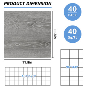 Peel and Stick Waterproof Vinyl Flooring