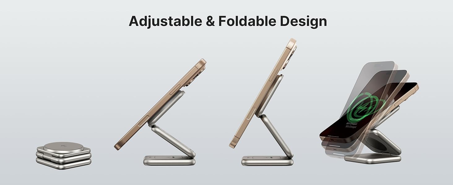 compatible with magsafe mag safe mag-safe qi2 charger 3 in 1 for apple watch wireless charger